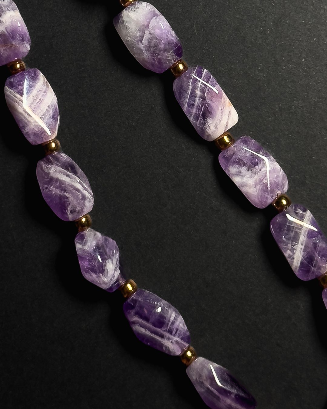 Amethyst Haze Phone Charm