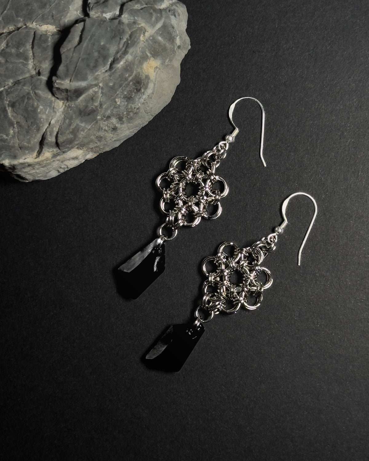 Blackbloom Earrings