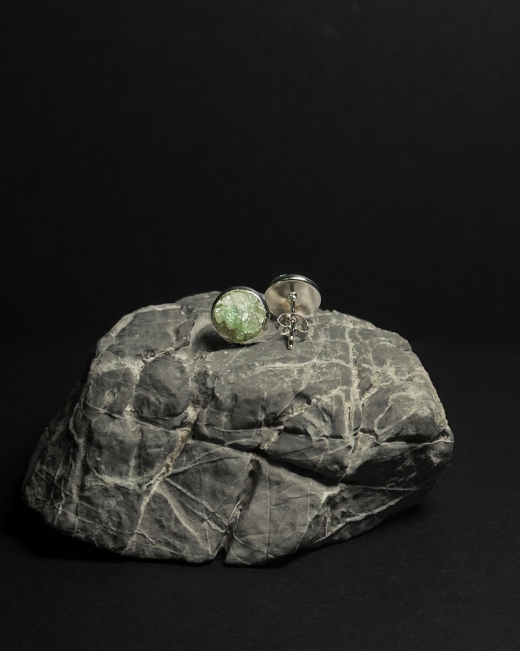 Reformed Studs: Aventurine