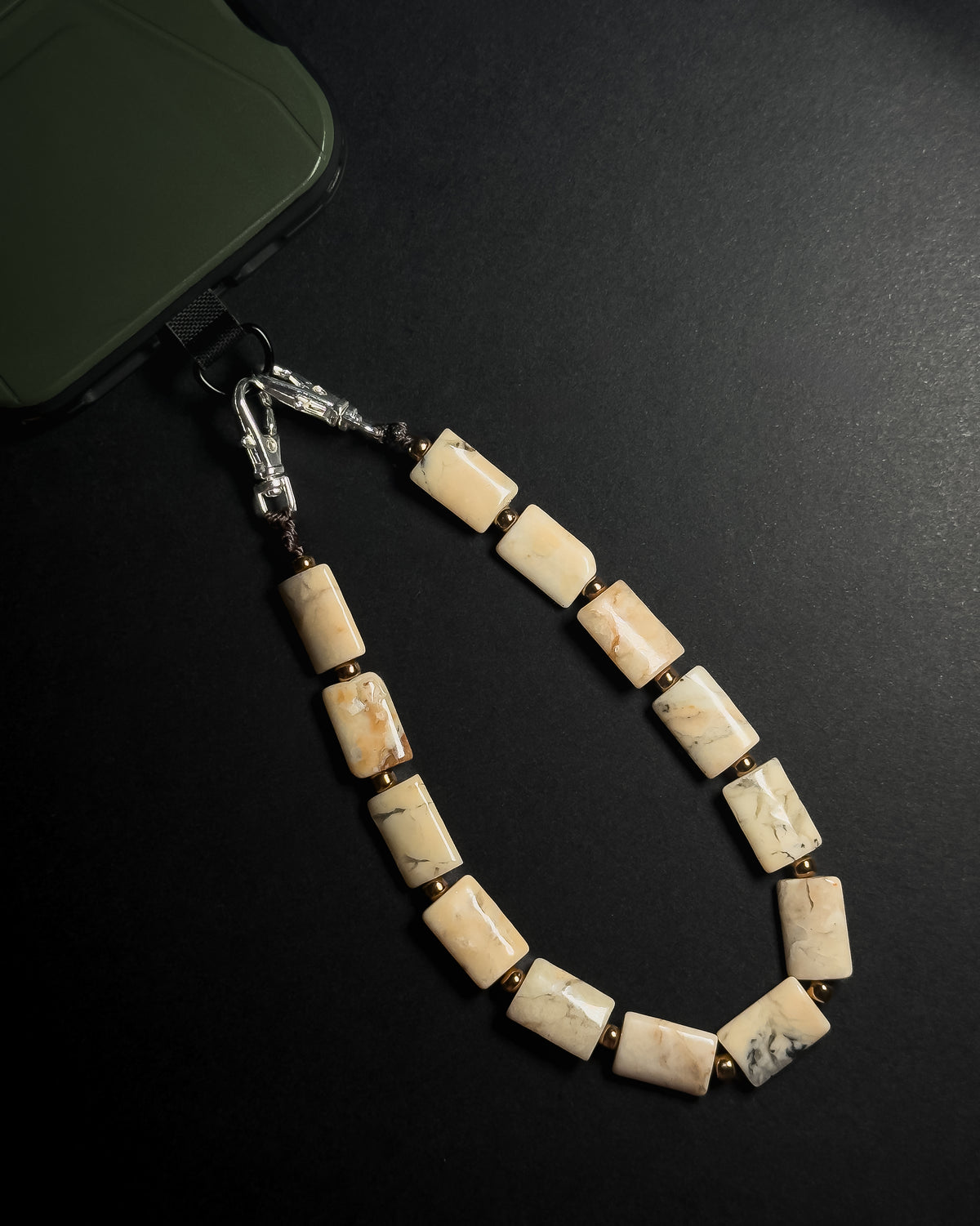 The Jasper Phone Charm