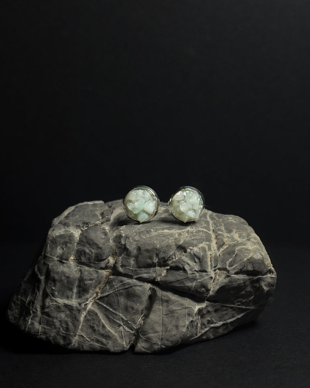 Reformed Studs: Amazonite