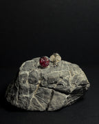 Reformed Studs: Purple Garnet